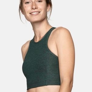 ❤ Outdoor Voices Athena Bra Forest Green